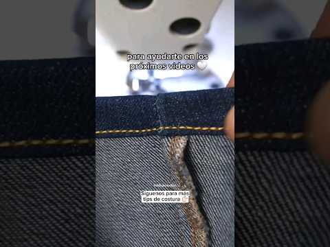 Como hacer dobladillo de jeans correctamente (sin bultos)