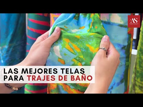 👙 Las Mejores Telas para Confeccionar Trajes de Baño