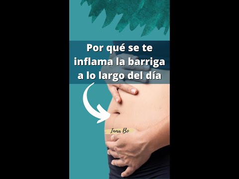 Por qué se te hincha la barriga a lo largo del día #shorts