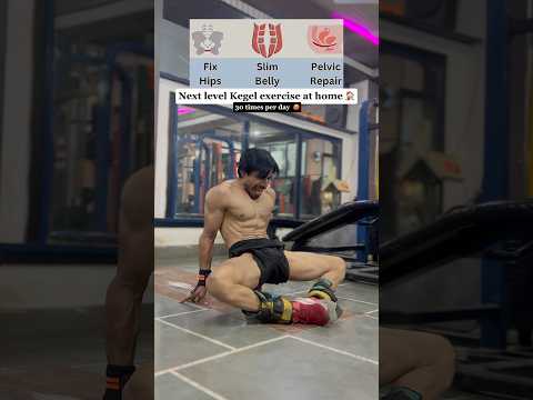 Tone your pelvic floor from home 🏠 #kegelworkout #sachinhrfitness #youtubeshorts #fitness #exercise