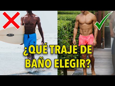 TRAJES DE BAÑO de HOMBRE según tu TIPO DE CUERPO  – ¡OJO aquí!