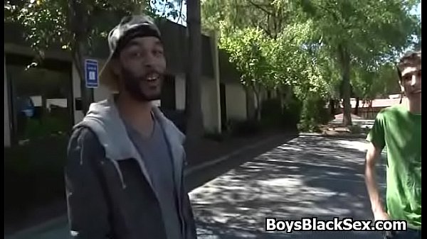 White Sexy Teen Gay Boy Enjoy Big Black Cock Deep In His Tight Ass 085 min