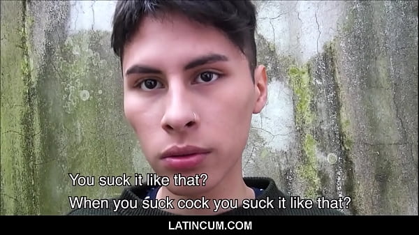 Young Broke Latino Twink Has Sex With Stranger Off Street For Money POV8 min
