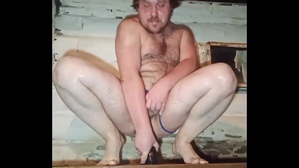 Gay fucked both his dirty holes with a HUGE dick!25 sec