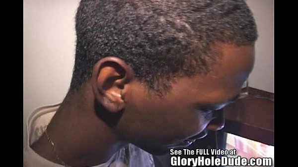 Ebony Gay Sucks White Glory Hole Cocks8 min